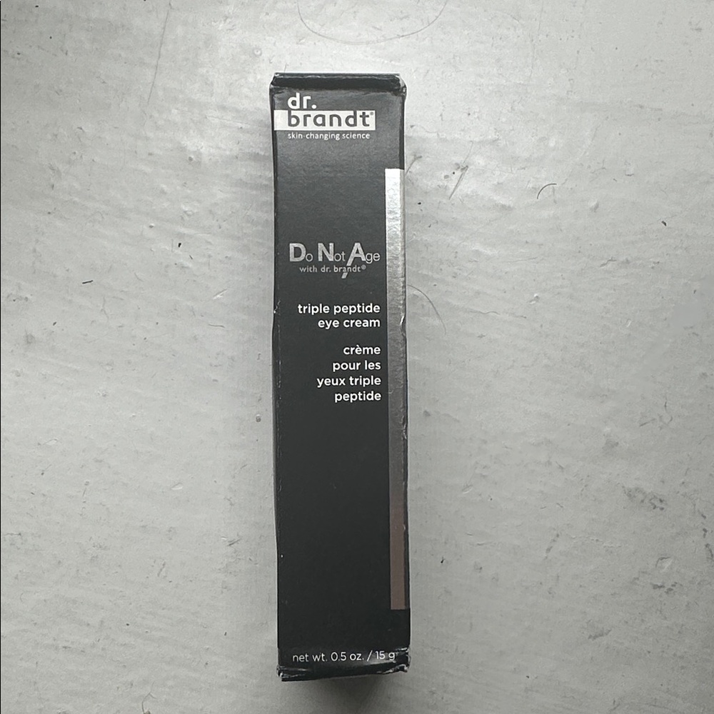 NIB, Dr. Brandt tripple peptide eye cream